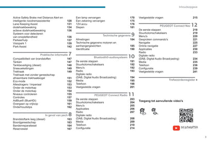 2019-2022 Peugeot Rifter Gebruikershandleiding | Nederlands