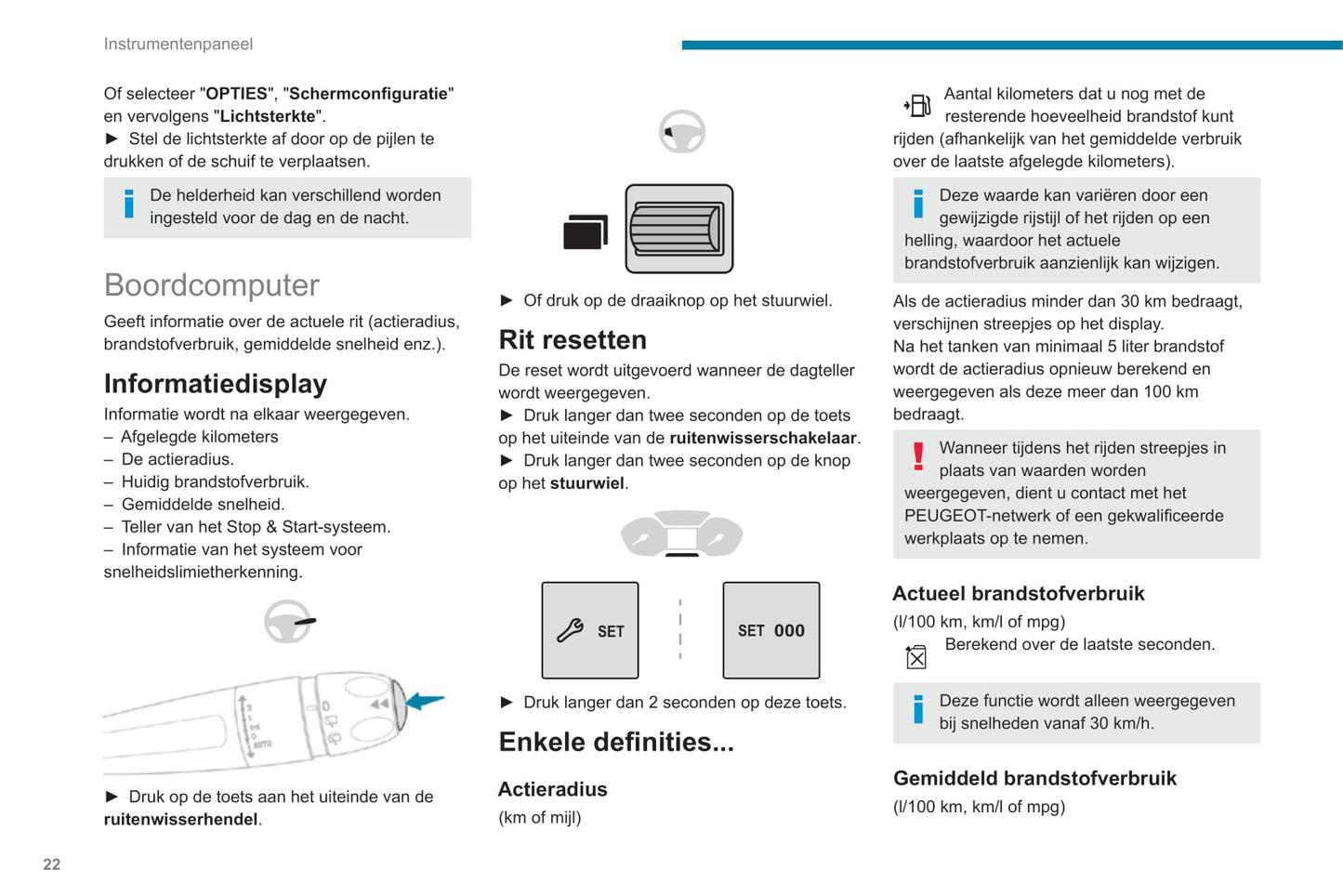 2019-2022 Peugeot Rifter Gebruikershandleiding | Nederlands