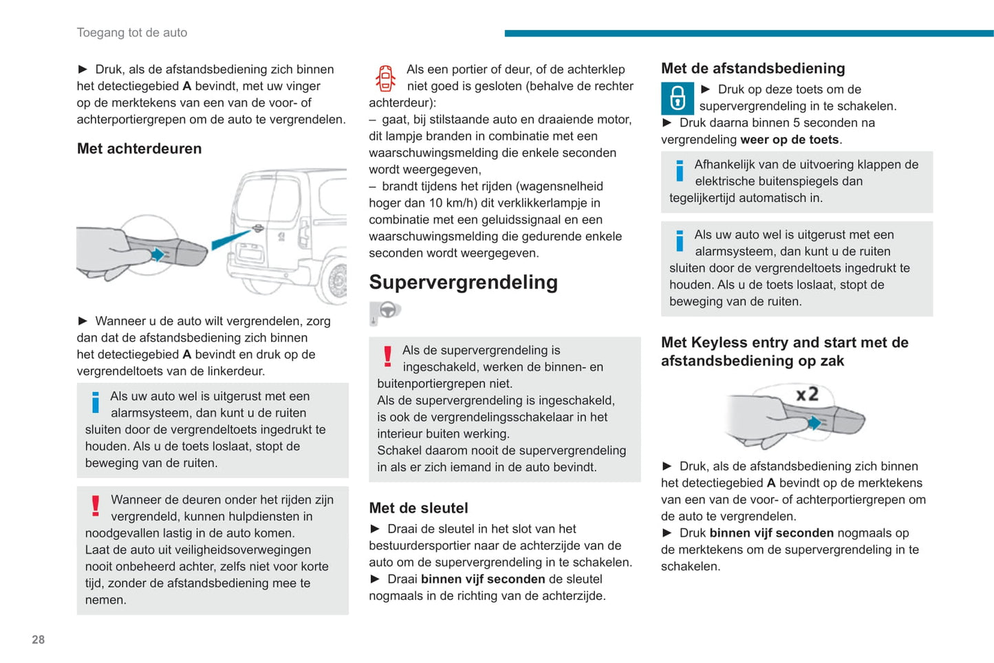 2019-2022 Peugeot Rifter Gebruikershandleiding | Nederlands