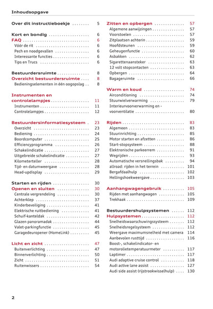 2014-2018 Audi A6 Gebruikershandleiding | Nederlands