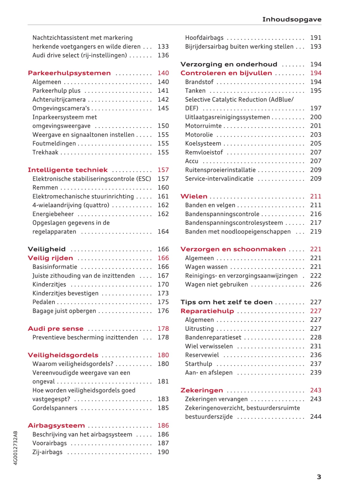 2014-2018 Audi A6 Gebruikershandleiding | Nederlands