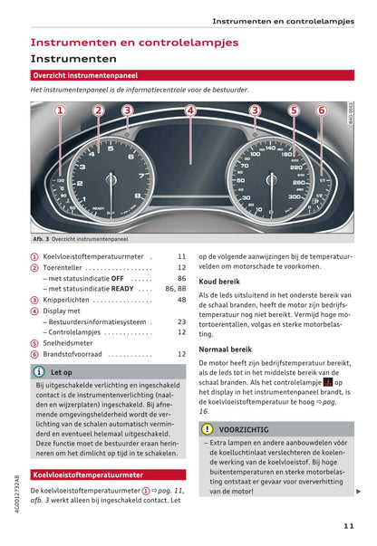 2014-2018 Audi A6 Gebruikershandleiding | Nederlands