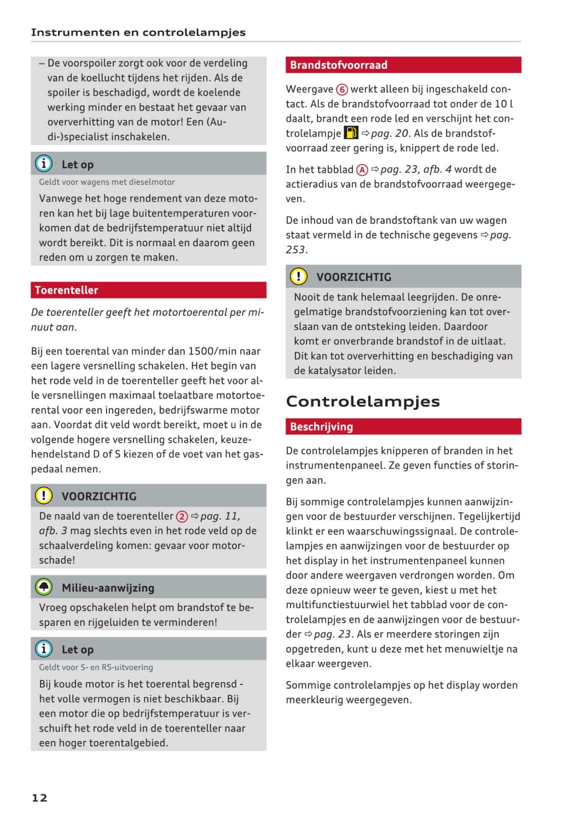 2014-2018 Audi A6 Gebruikershandleiding | Nederlands