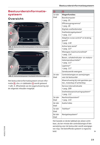 2014-2018 Audi A6 Gebruikershandleiding | Nederlands