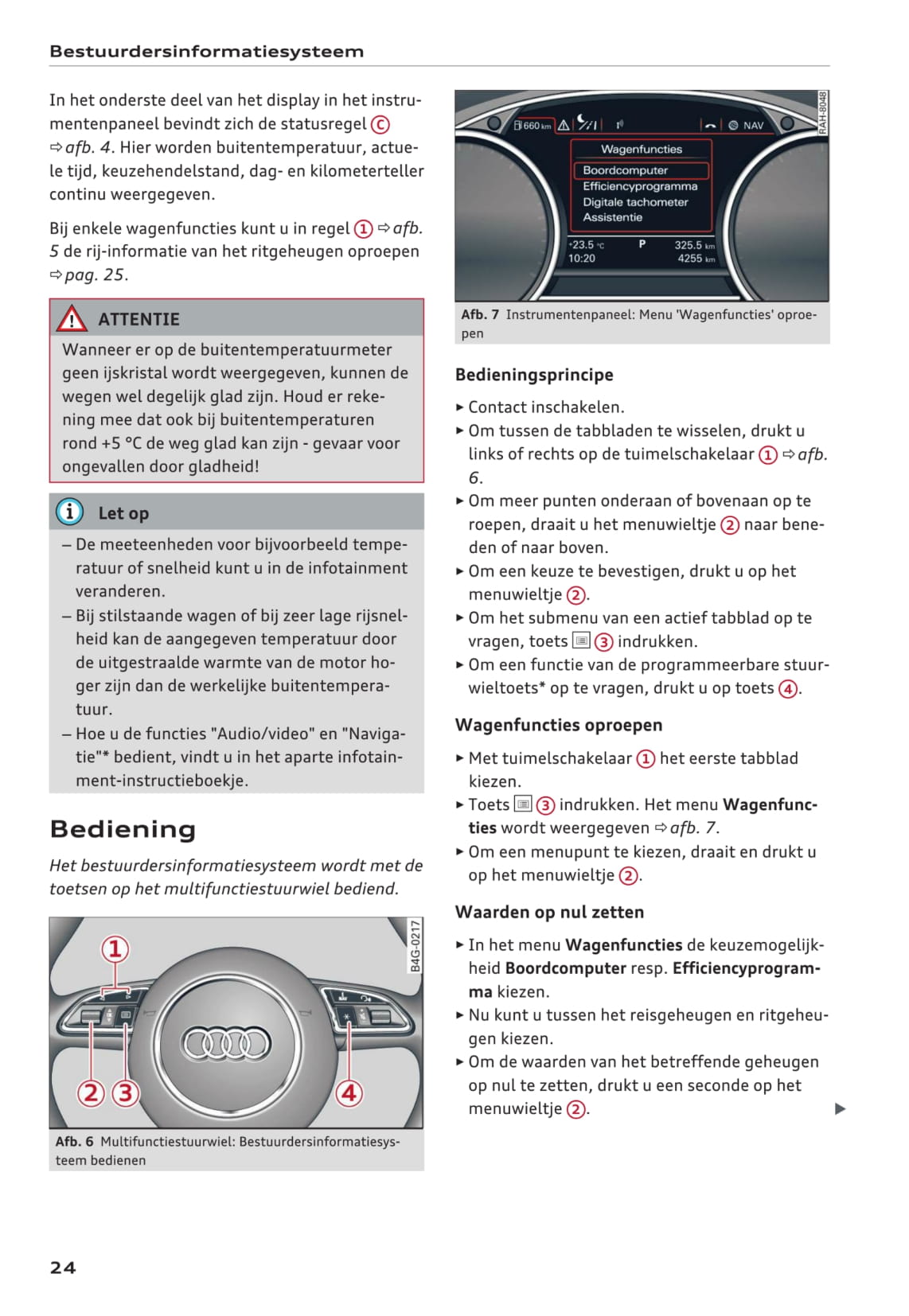 2014-2018 Audi A6 Gebruikershandleiding | Nederlands