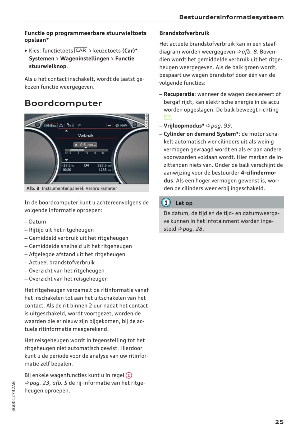 2014-2018 Audi A6 Gebruikershandleiding | Nederlands