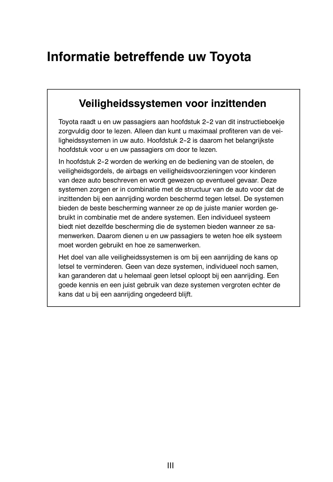 2008-2009 Toyota Prius Gebruikershandleiding | Nederlands