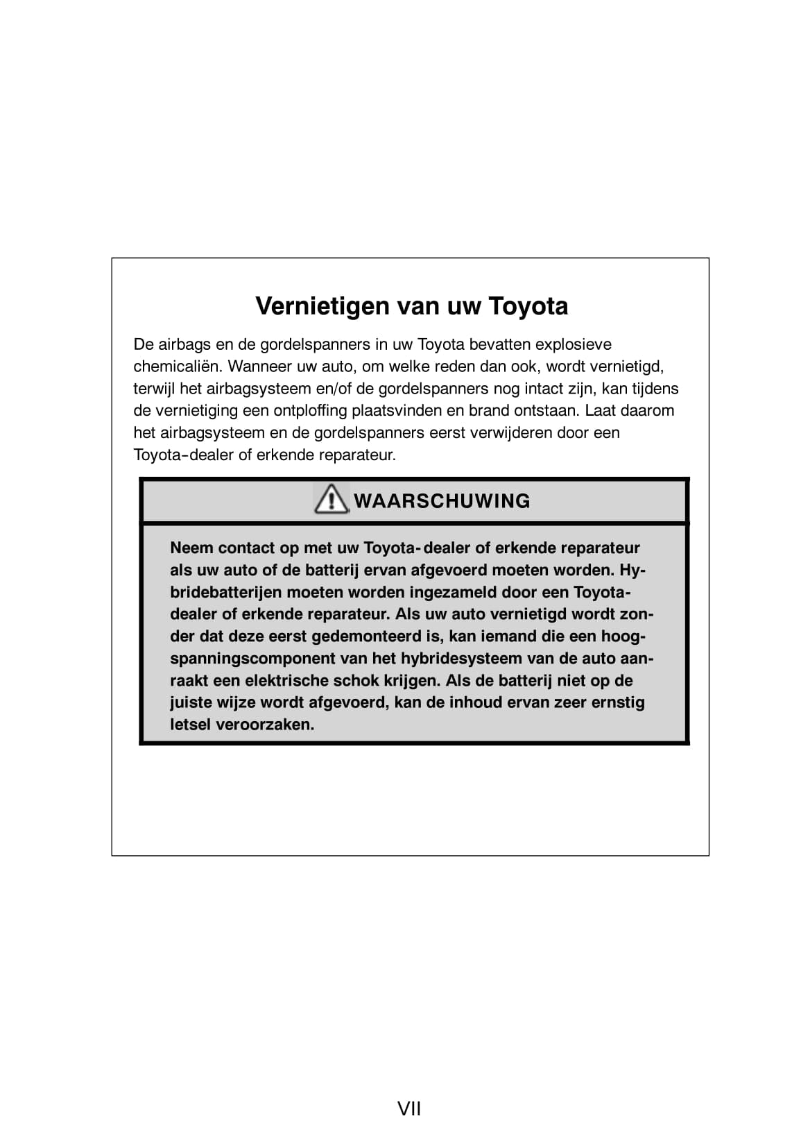 2008-2009 Toyota Prius Gebruikershandleiding | Nederlands