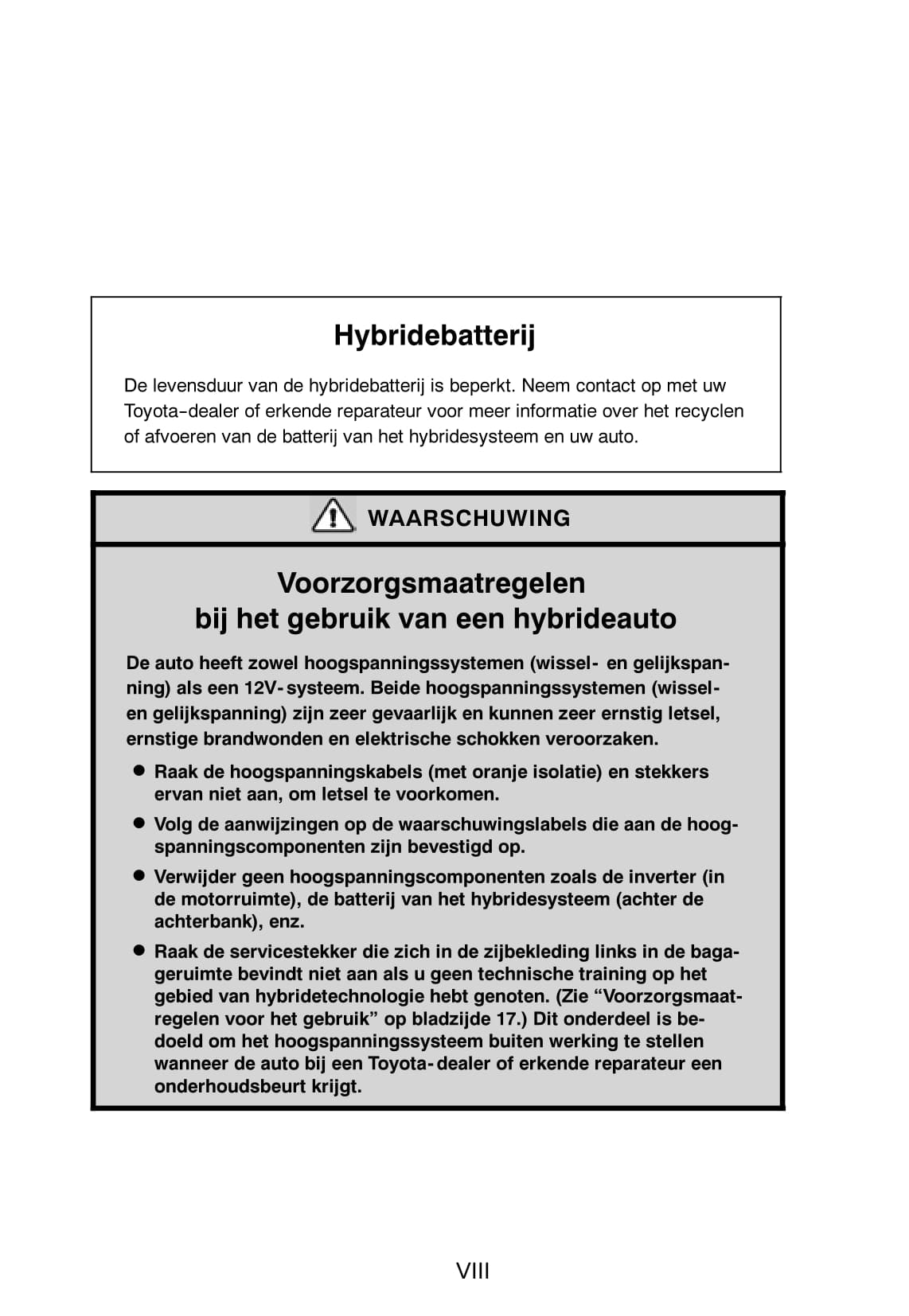 2008-2009 Toyota Prius Gebruikershandleiding | Nederlands