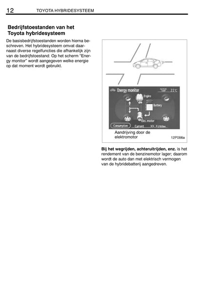 2008-2009 Toyota Prius Gebruikershandleiding | Nederlands