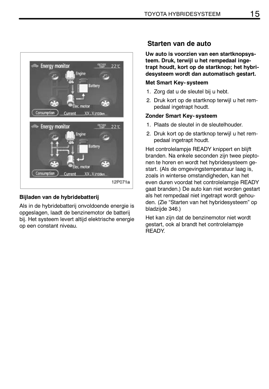 2008-2009 Toyota Prius Gebruikershandleiding | Nederlands