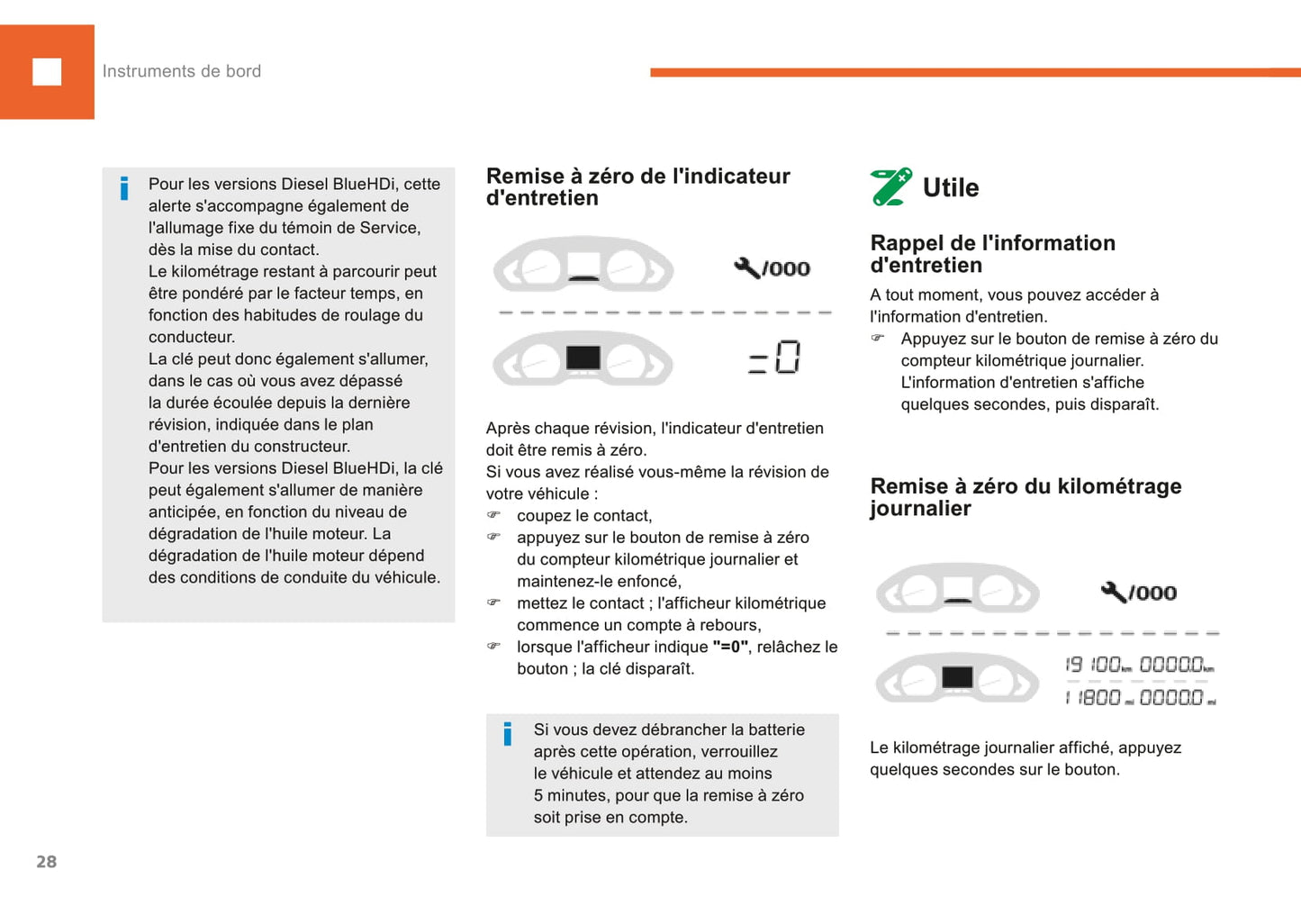 2015-2017 Peugeot 208 Owner's Manual | French