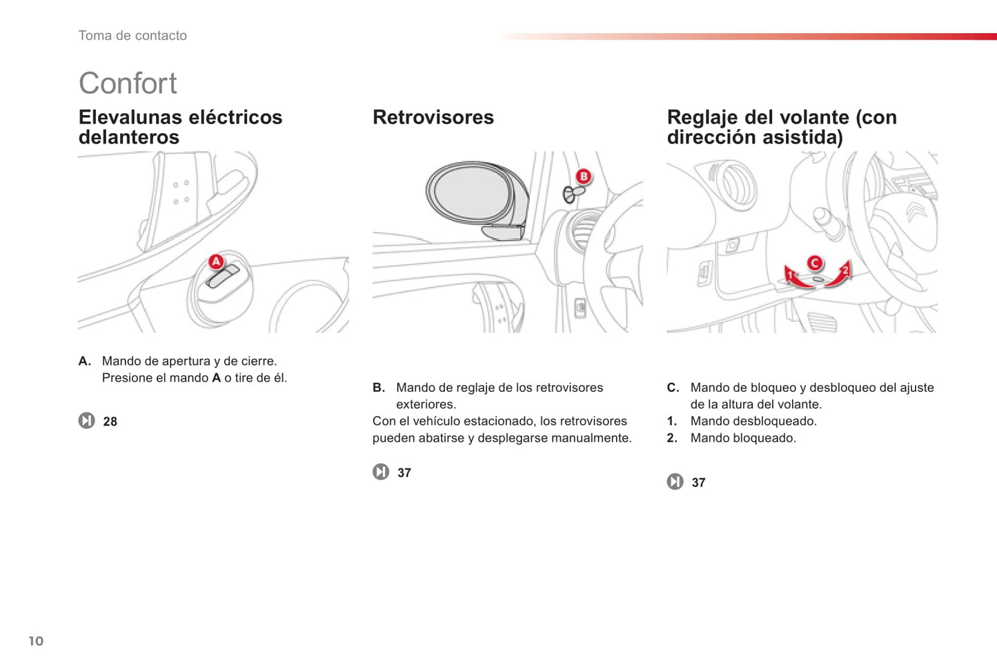 2012-2014 Citroën C1 Gebruikershandleiding | Spaans