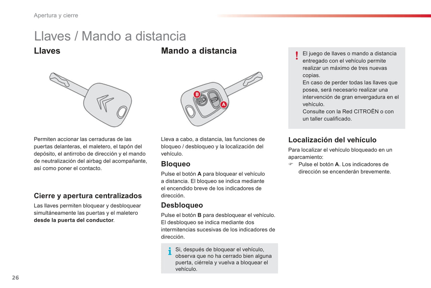 2012-2014 Citroën C1 Gebruikershandleiding | Spaans