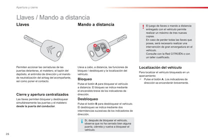 2012-2014 Citroën C1 Gebruikershandleiding | Spaans