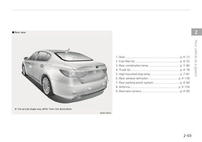 2017-2018 Kia Quoris Gebruikershandleiding | Engels