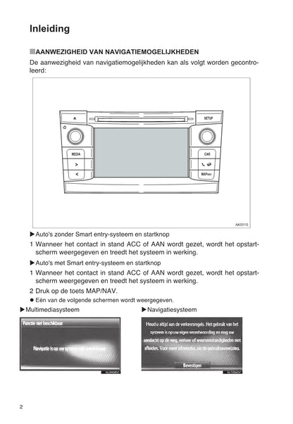 Toyota Verso Navigatie Touch 2 Handleiding