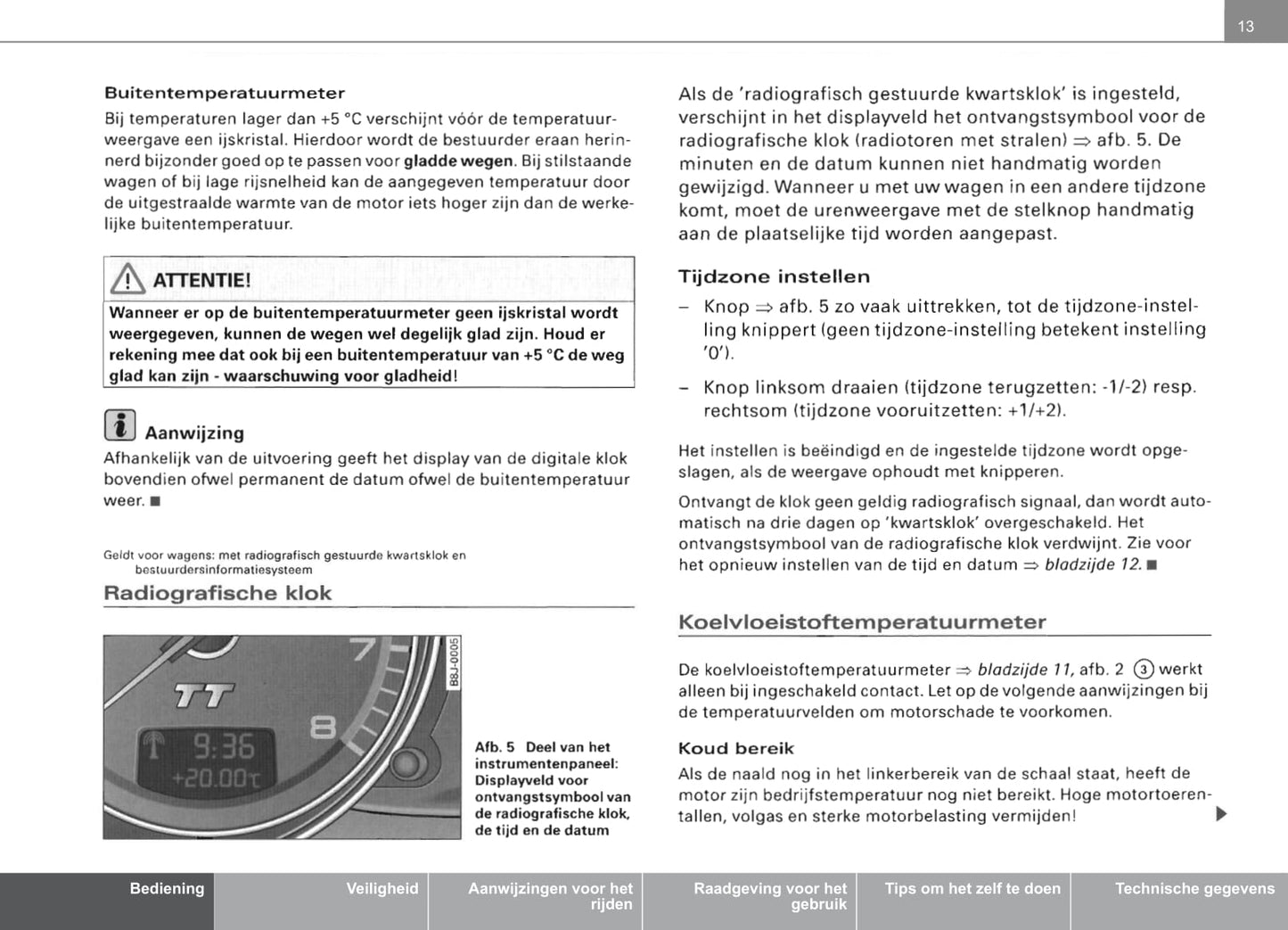 2006-2014 Audi TT Gebruikershandleiding | Nederlands