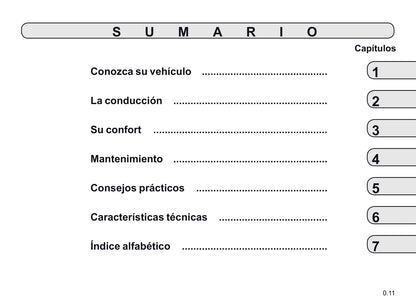 2020-2021 Renault Master Owner's Manual | Spanish