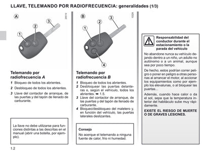 2020-2021 Renault Master Owner's Manual | Spanish