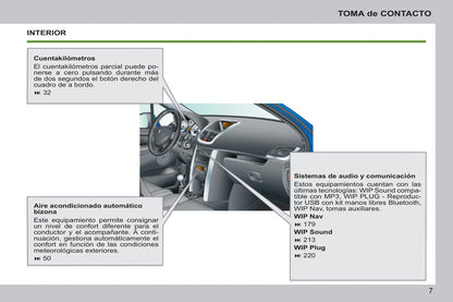 2011-2014 Peugeot 207/207 SW/207 SW Outdoor Owner's Manual | Spanish