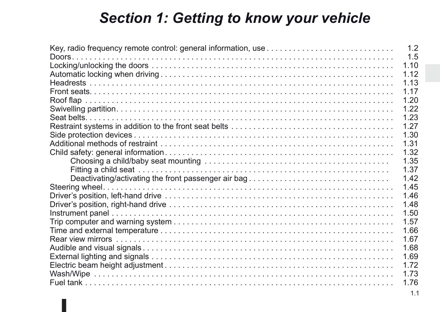 2008-2013 Renault Kangoo Manuel du propriétaire | Anglais