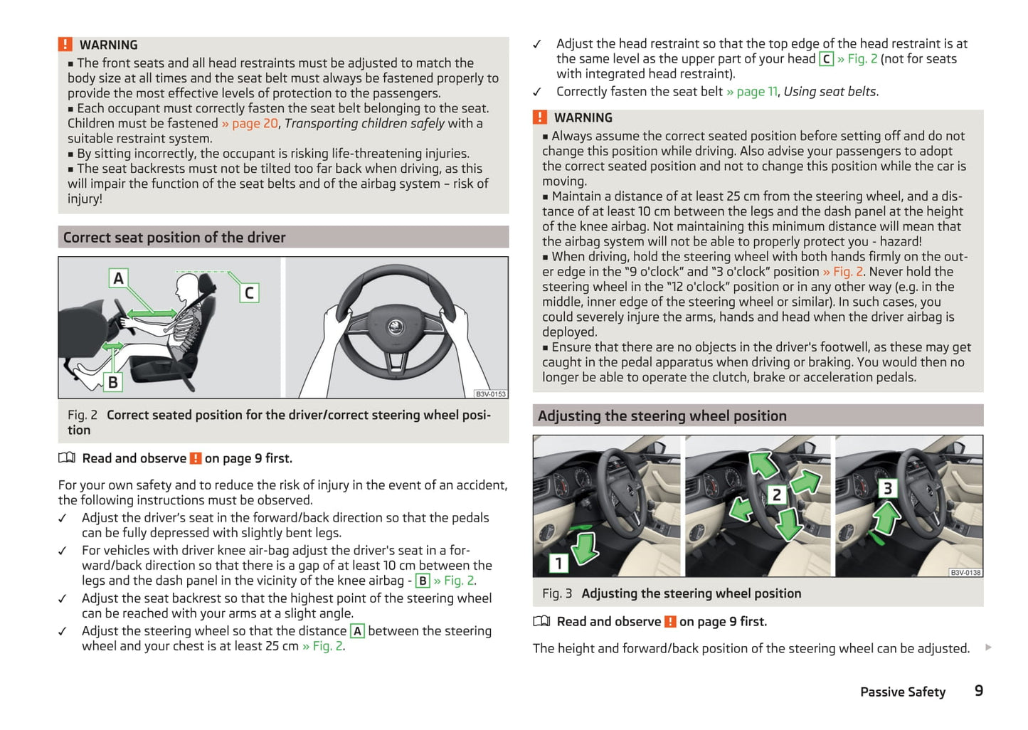 2015-2016 Skoda Superb Owner's Manual | English