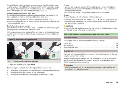 2015-2016 Skoda Superb Owner's Manual | English