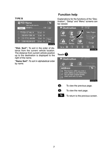 Lexus RX 400H Navigationsystem Bedienungsanleitung 2008