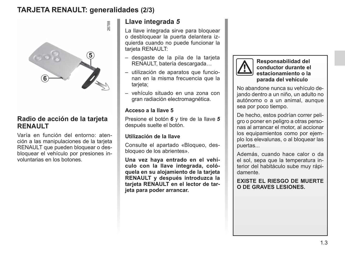 2017-2019 Renault Captur Manuel du propriétaire | Espagnol