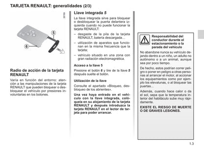 2017-2019 Renault Captur Manuel du propriétaire | Espagnol