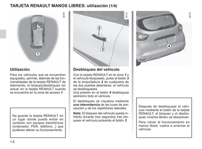 2017-2019 Renault Captur Manuel du propriétaire | Espagnol