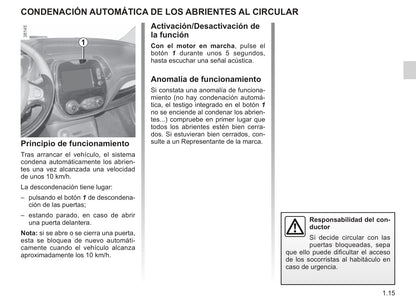 2017-2019 Renault Captur Manuel du propriétaire | Espagnol