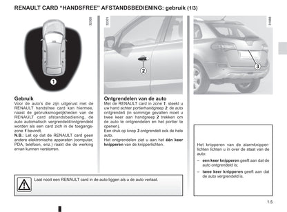 2011-2013 Renault Koleos Manuel du propriétaire | Néerlandais