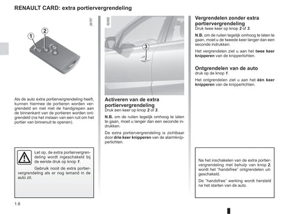 2011-2013 Renault Koleos Manuel du propriétaire | Néerlandais