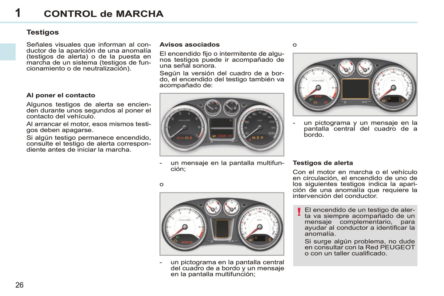 2011-2013 Peugeot 308 CC Manuel du propriétaire | Espagnol