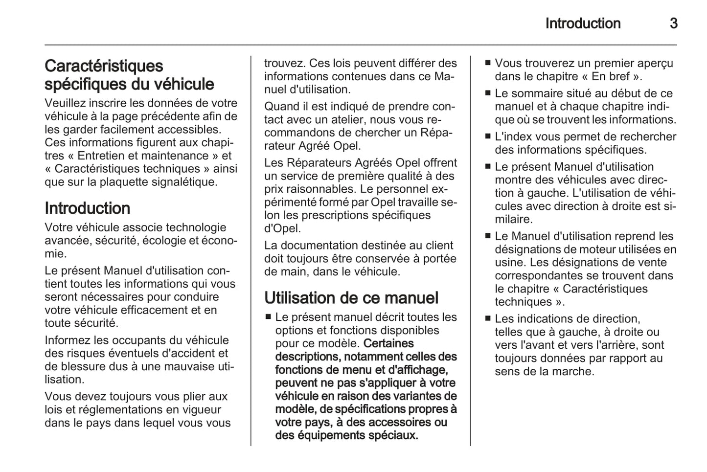 2014-2017 Opel Ampera Owner's Manual | French