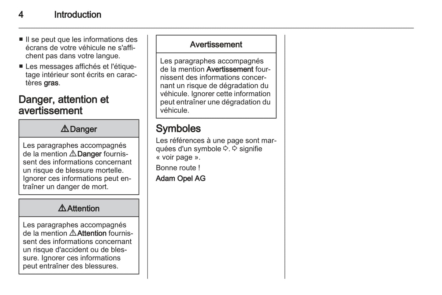 2014-2017 Opel Ampera Owner's Manual | French