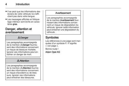 2014-2017 Opel Ampera Owner's Manual | French