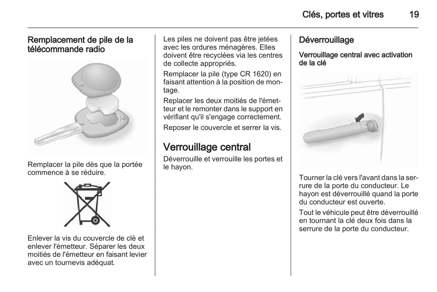 2014-2017 Opel Ampera Owner's Manual | French