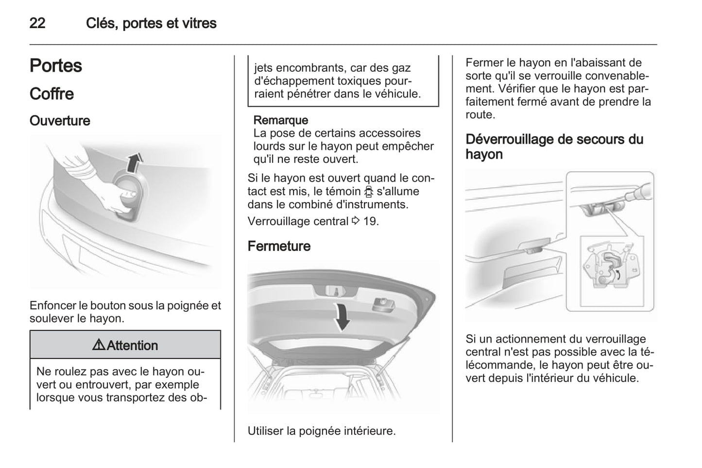 2014-2017 Opel Ampera Owner's Manual | French