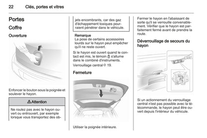 2014-2017 Opel Ampera Owner's Manual | French