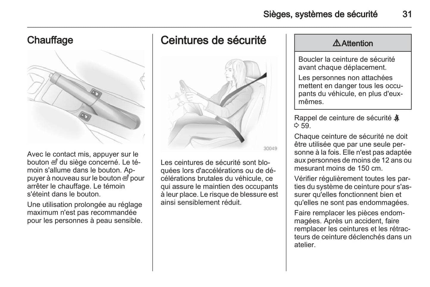 2014-2017 Opel Ampera Owner's Manual | French