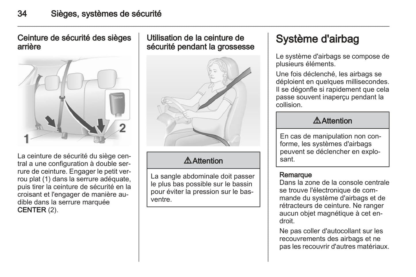 2014-2017 Opel Ampera Owner's Manual | French