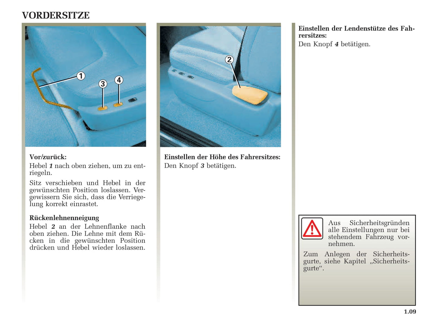 2001-2003 Renault Avantime Manuel du propriétaire | Allemand