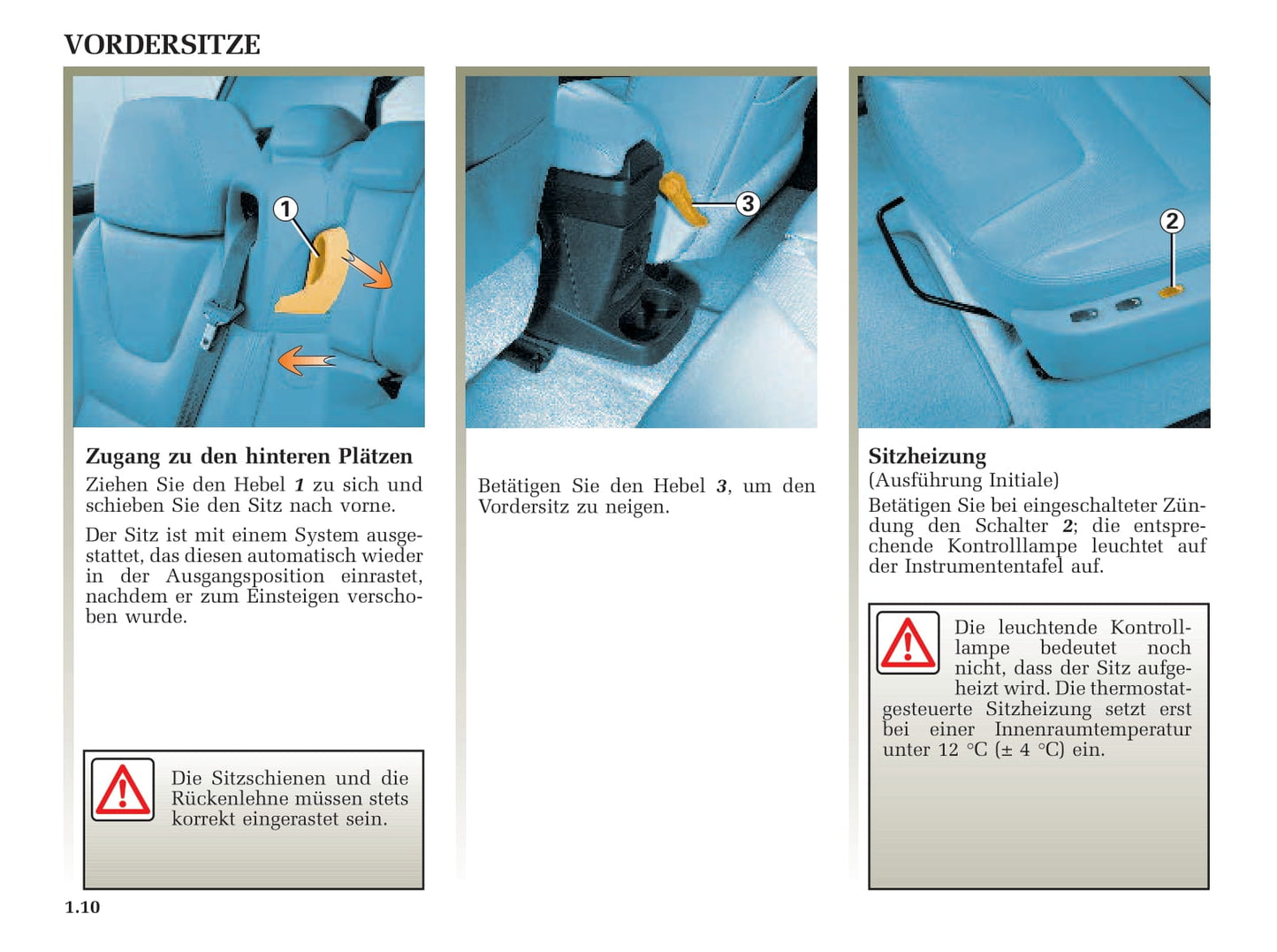 2001-2003 Renault Avantime Manuel du propriétaire | Allemand