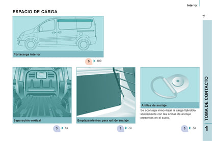 2011-2012 Citroën Jumpy Gebruikershandleiding | Spaans