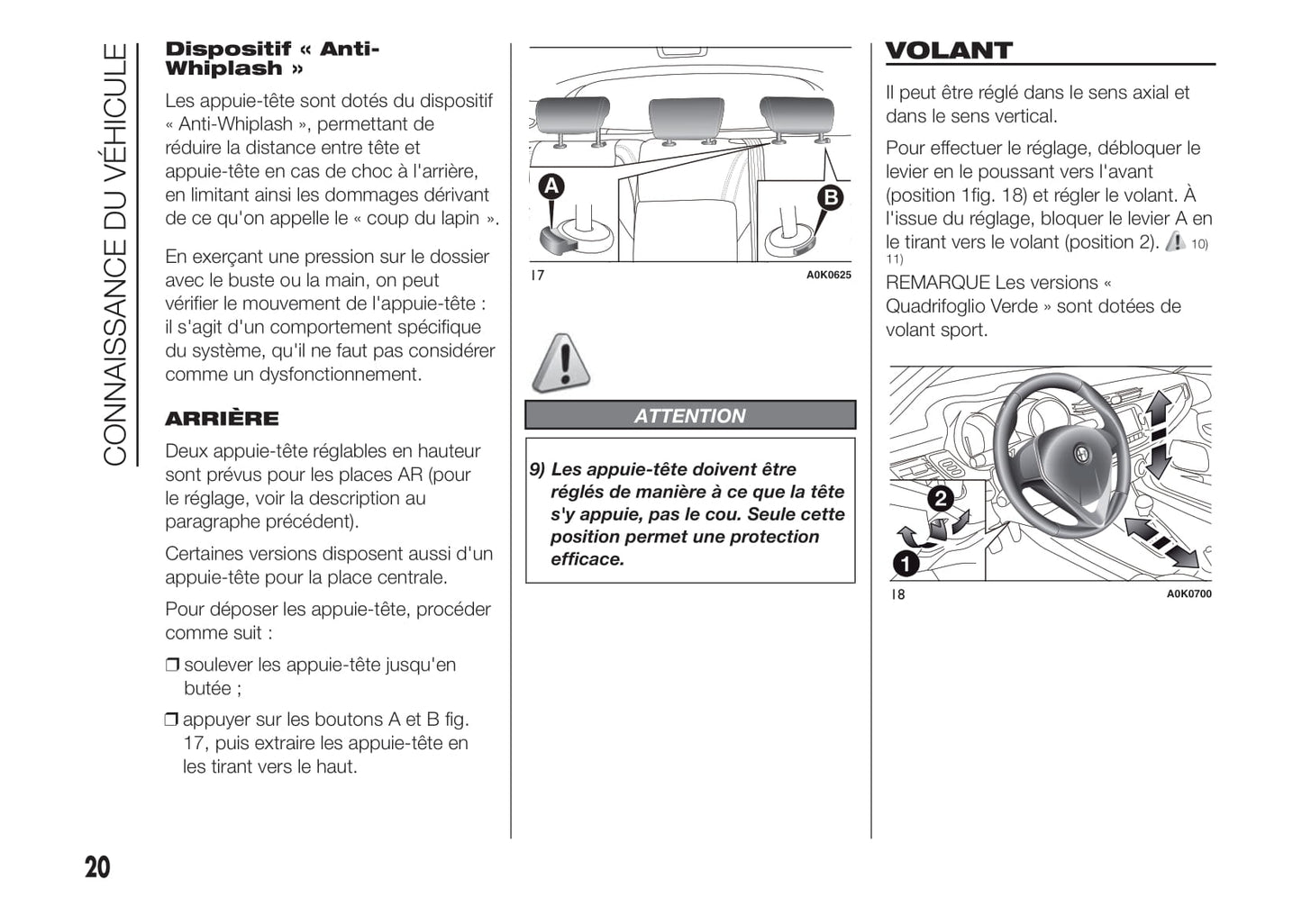 2014-2016 Alfa Romeo Giulietta Bedienungsanleitung | Französisch