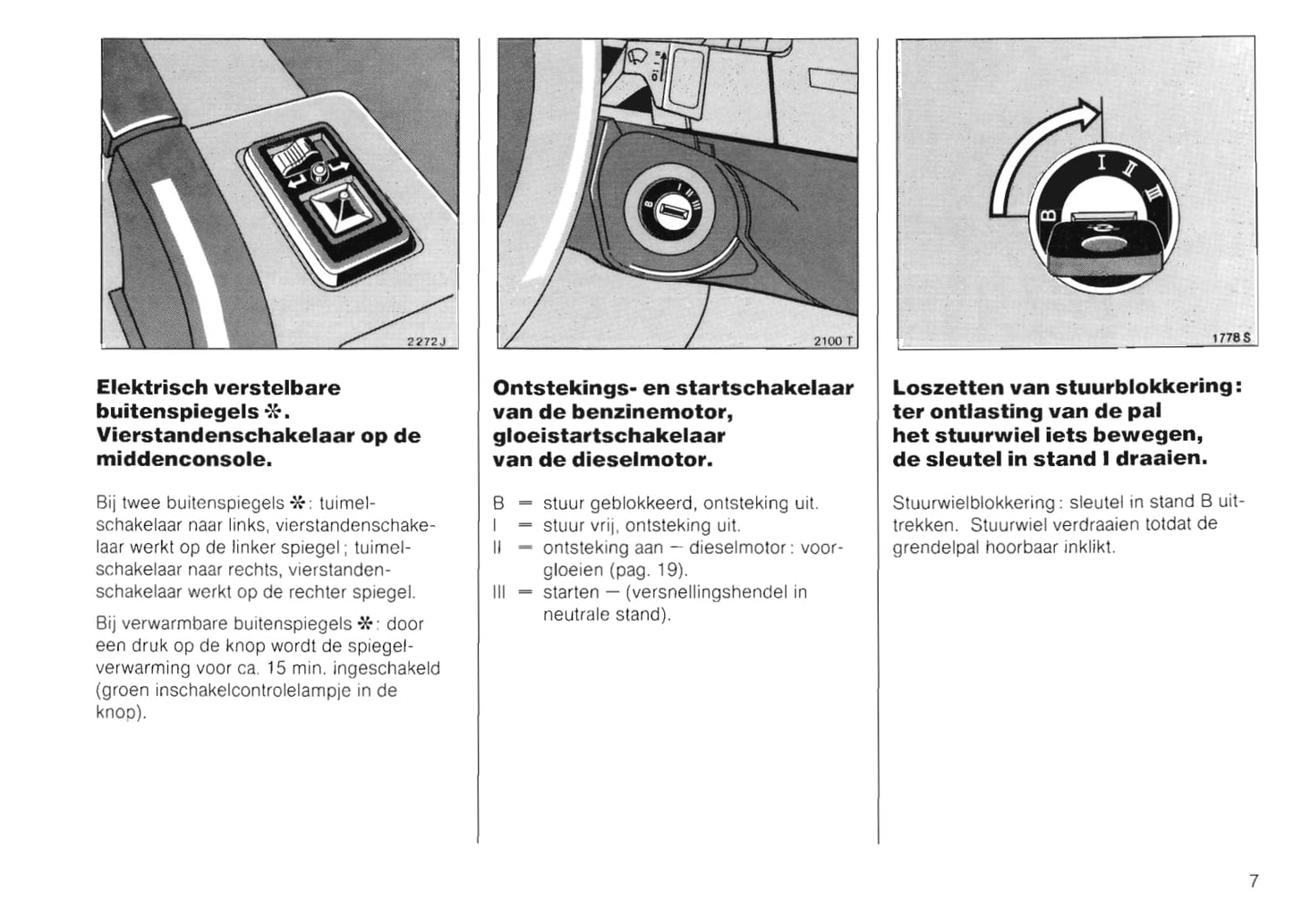 1989-1991 Opel Kadett Owner's Manual | Dutch