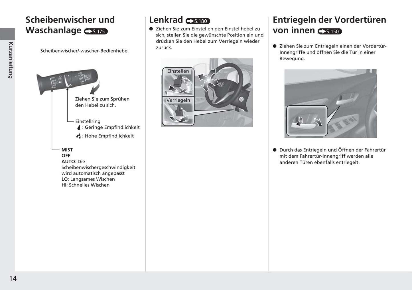 2015-2016 Honda Jazz Gebruikershandleiding | Duits